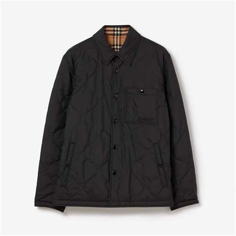 burberry overshirt jacket|Burberry reversible thermoregulated overshirt.